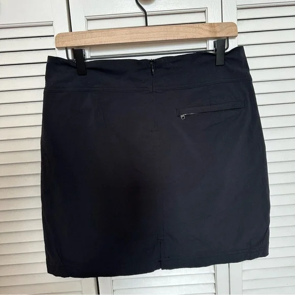 Royal Robbins Black Quick Dry Hiking Travel Skort Stretch Women’s 6 - Picture 3 of 12